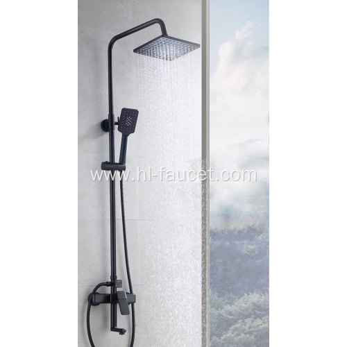 modern pillar bath shower mixer in best sale